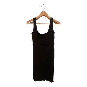 Black cocktail dress